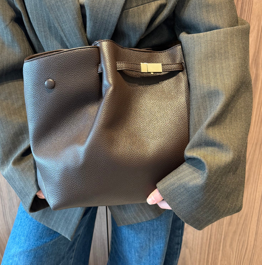 ALVAREL BAG DARK BROWN