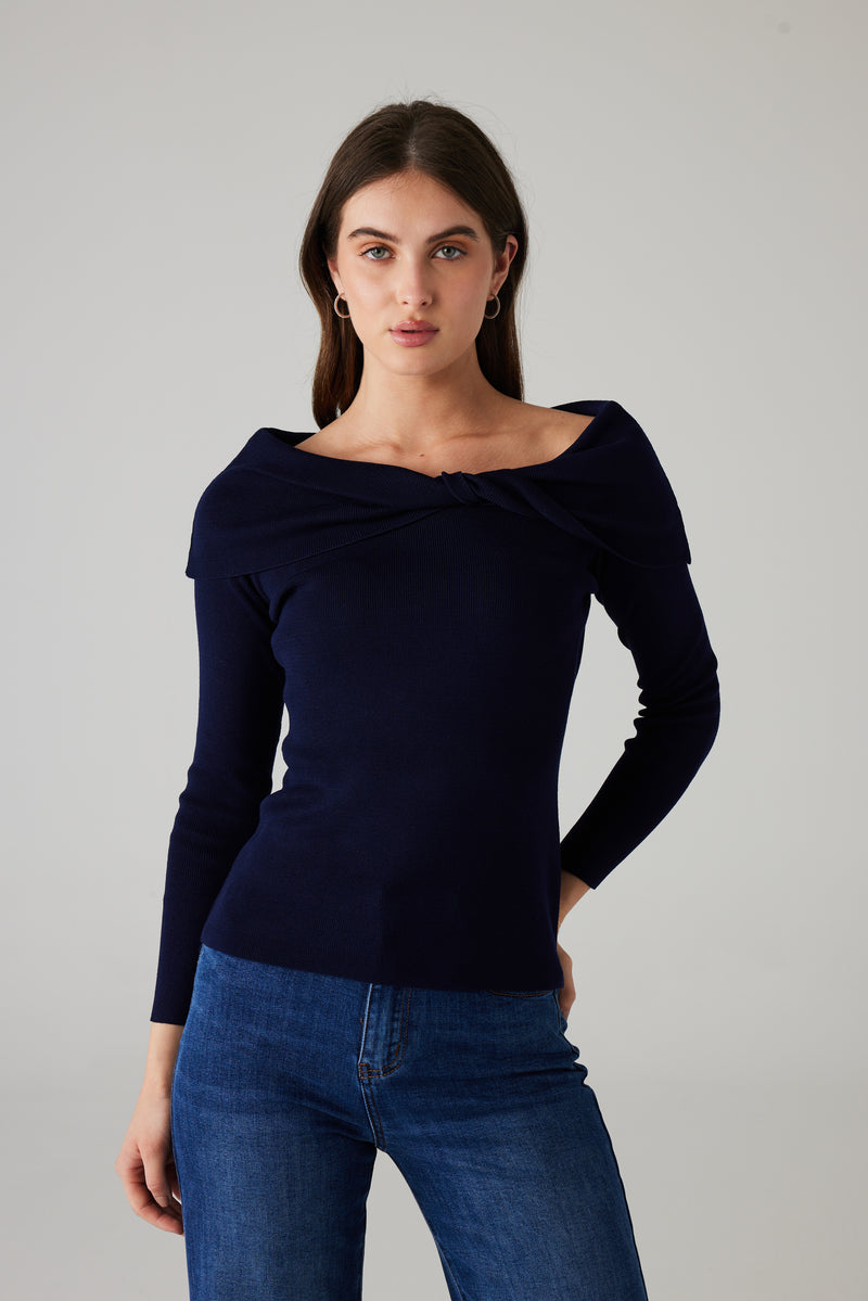 LUMERA TOP NAVY
