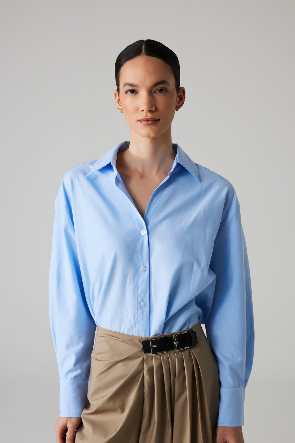 NESSA BLOUSE BLUE