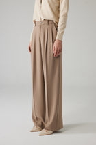 ISLA WIDE BROEK TAUPE
