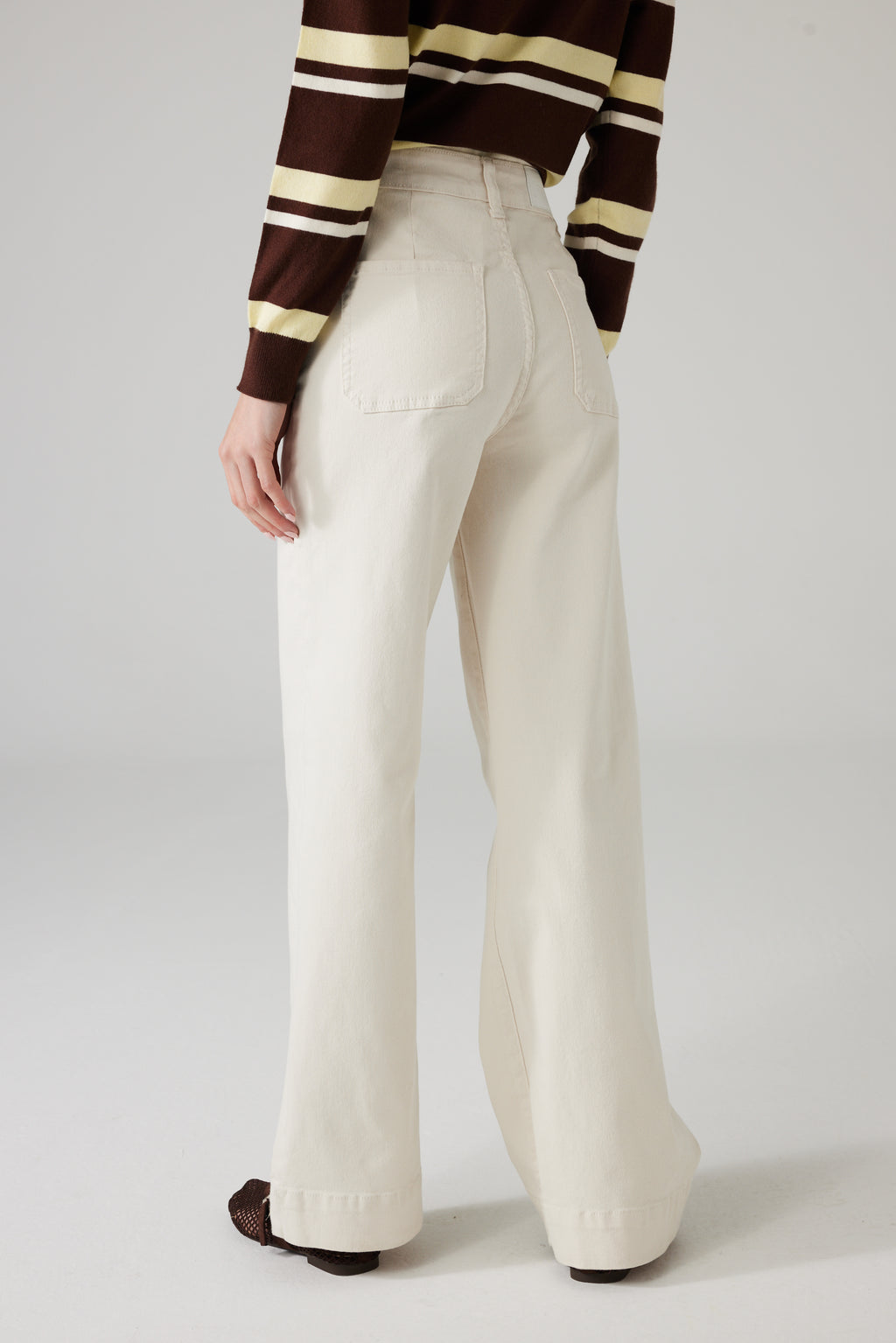 ELARA STRAIGHT JEANS ECRU