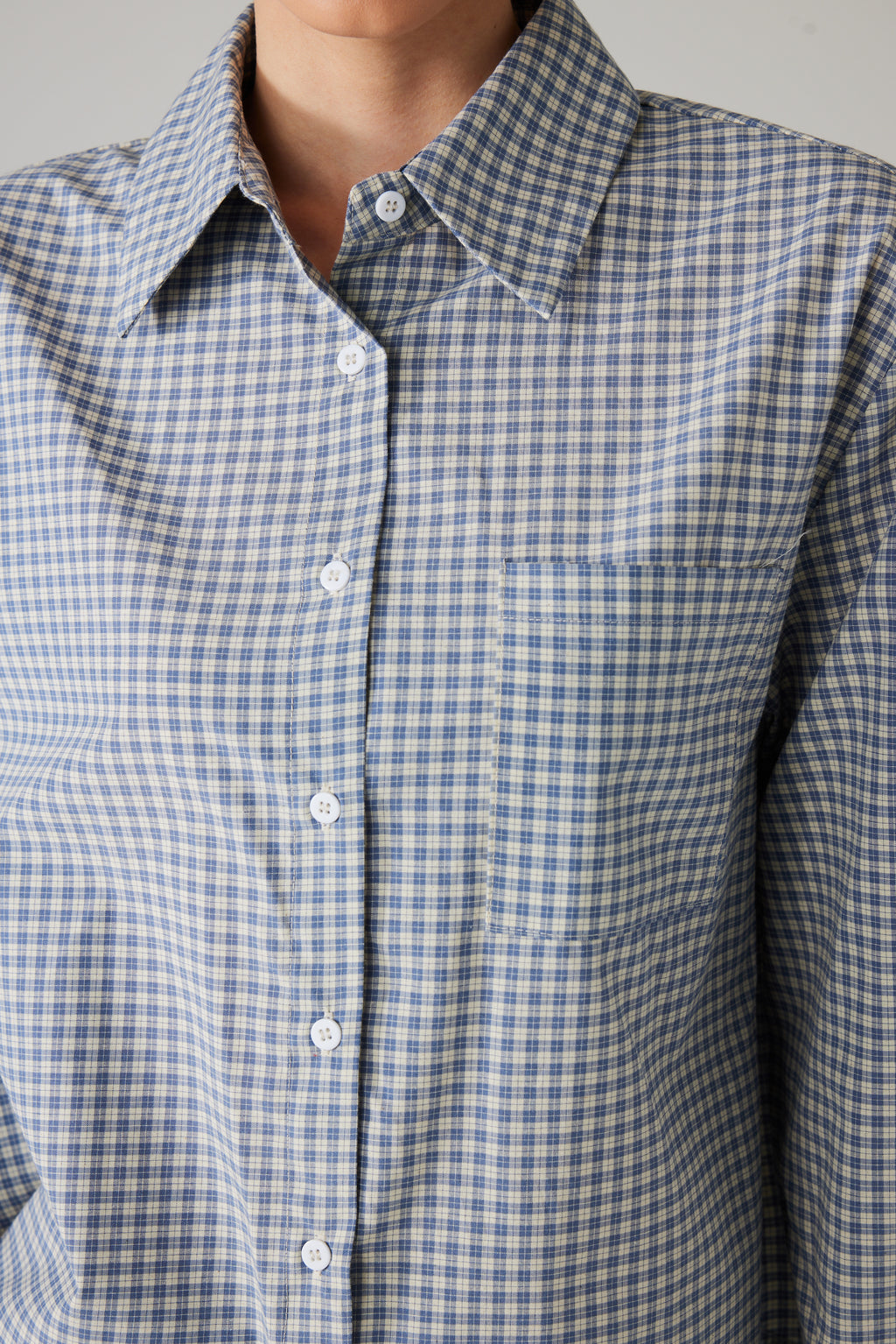 LINA BLOUSE BLUE