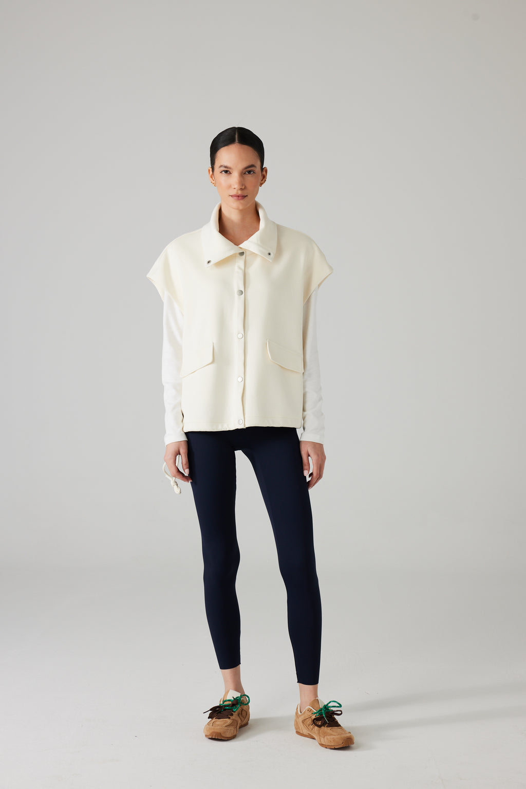 LUMI PUFFER VEST CREAM