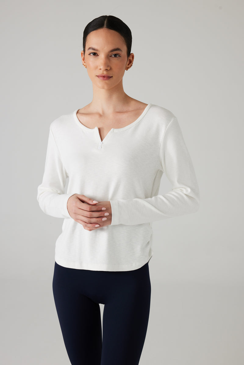 ARIA SOFT LONGSLEEVE WHITE