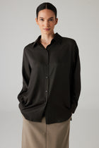 VIREL BLOUSE DARK BROWN