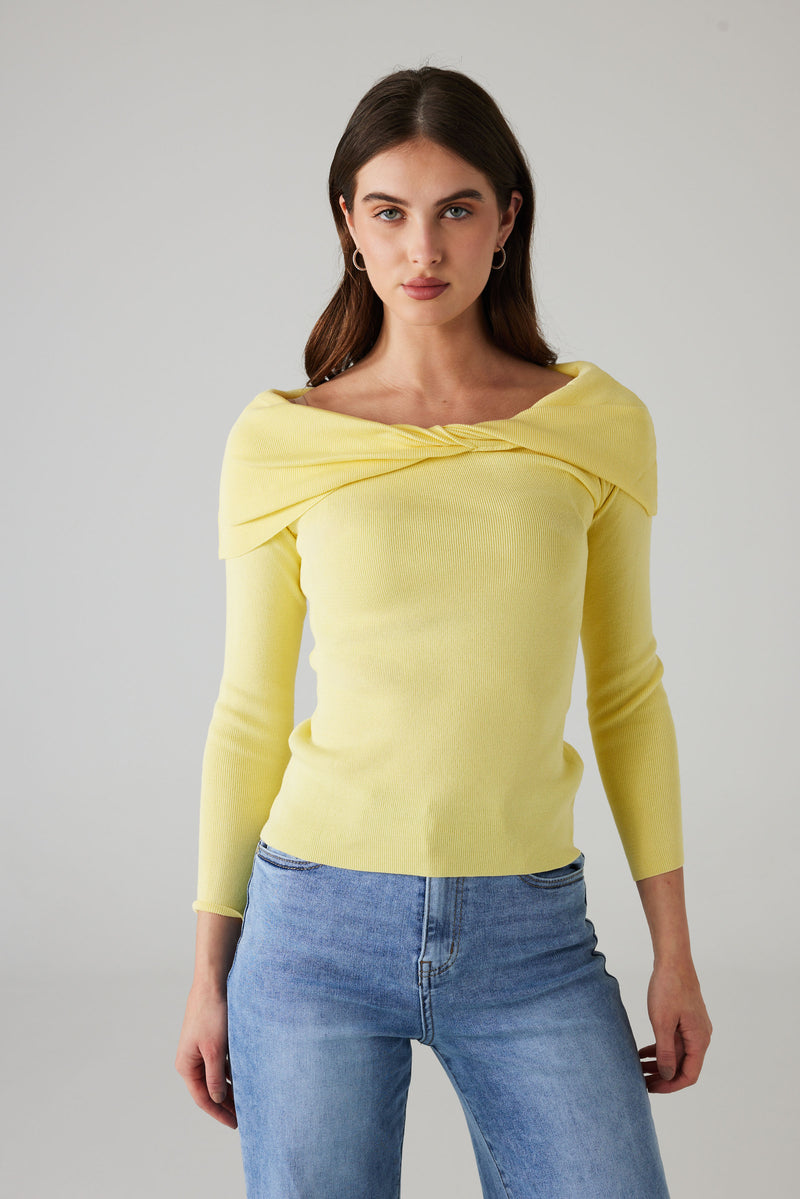 LUMERA TOP YELLOW