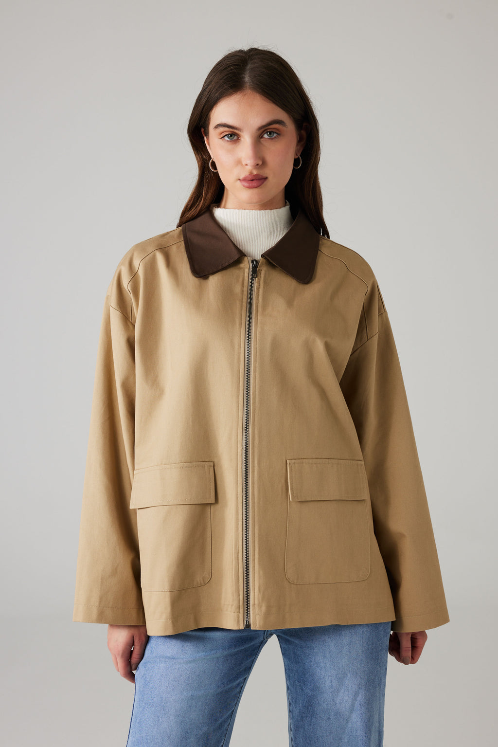 ARVON JACKET BEIGE