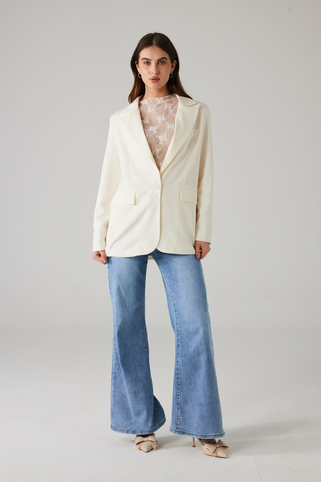 LORIEN BLAZER WHITE