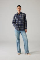 LIVEN BLOUSE BLUE/WHITE