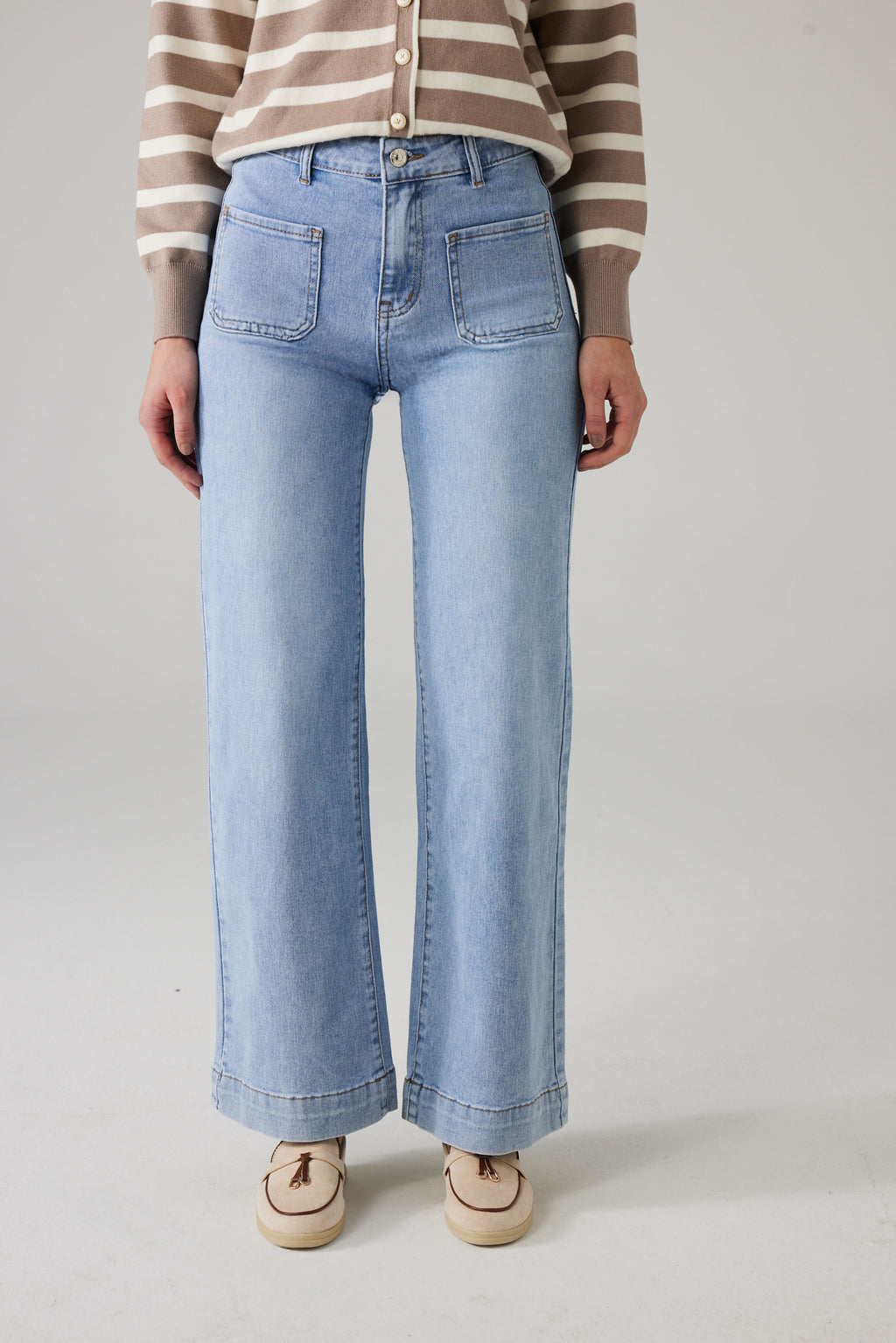 ELARA STRAIGHT JEANS LIGHT BLUE