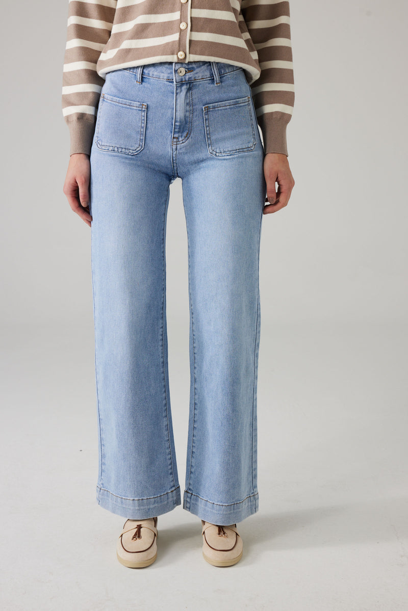 ELARA STRAIGHT JEANS LIGHT BLUE