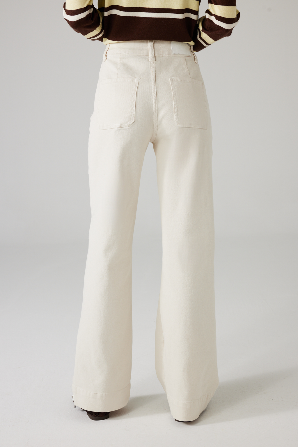 ELARA STRAIGHT JEANS ECRU