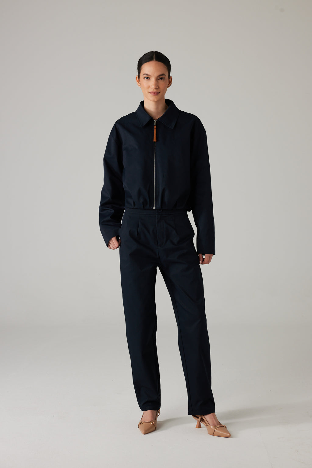 SORÉN BROEK MARINEBLAUW