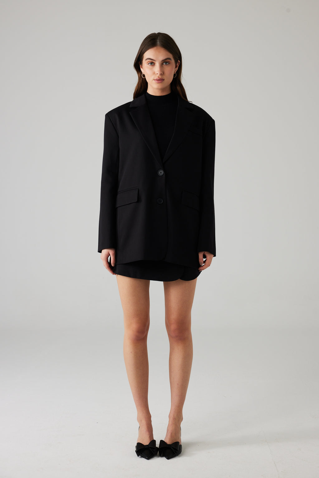 KAIA MINI SKIRT BLACK