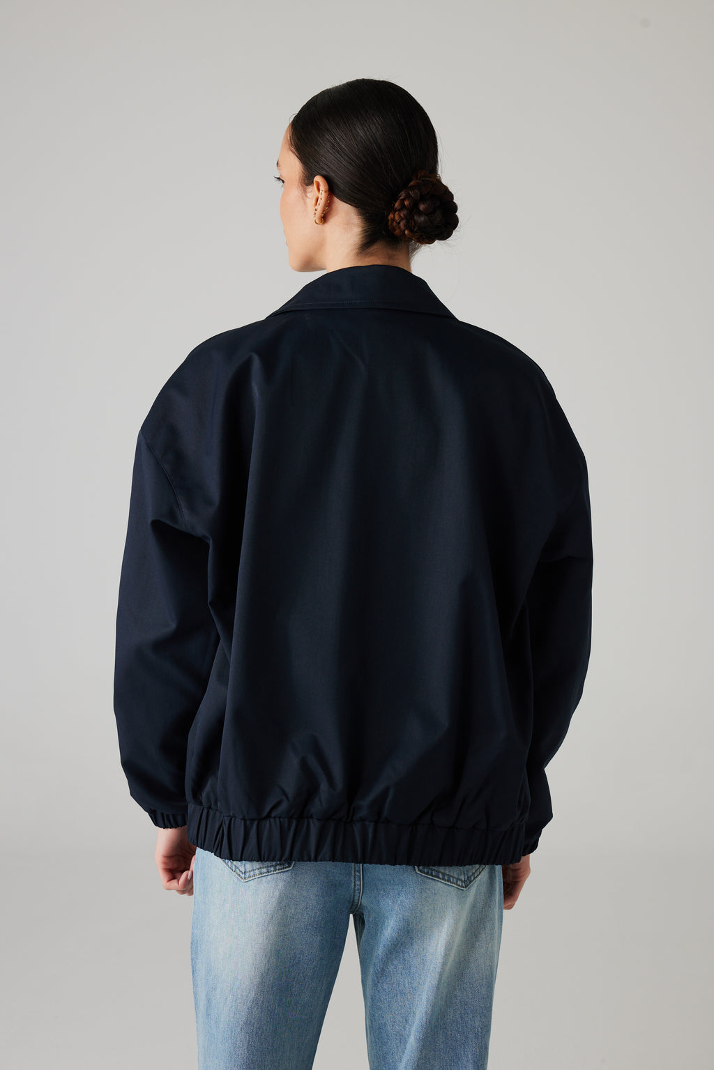 MAÉ ZIP JACKET NAVY