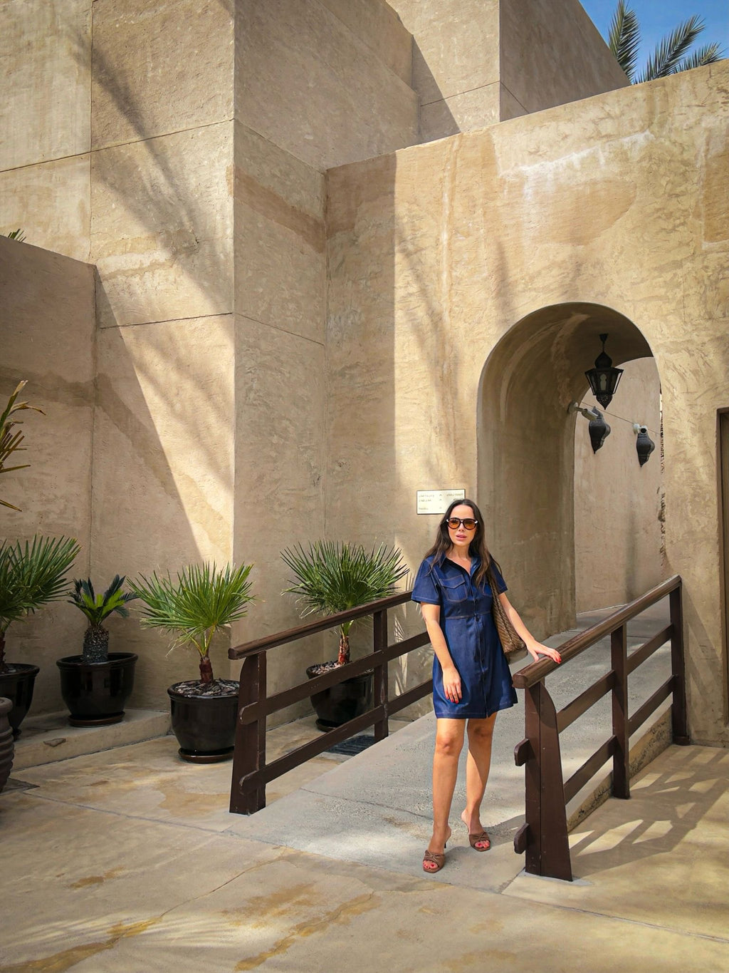 ARLINA SHORT DRESS DARK  BLUE