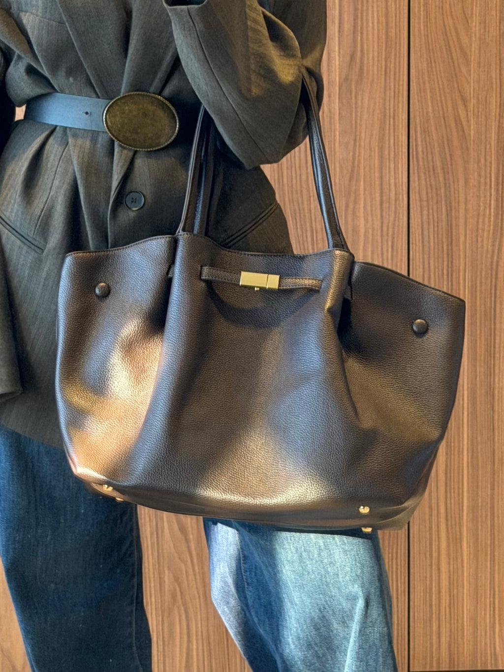 ALVAREL BAG DARK BROWN