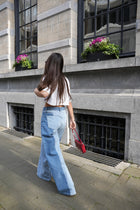 RANKIE MULTI-COLOR JEANS - LIGHT BLUE/ DARK BLUE