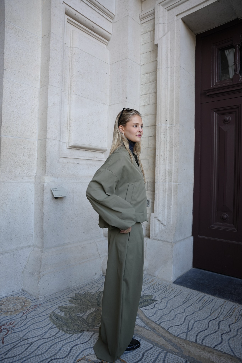 VARELLE BOMBER JACKET KHAKI