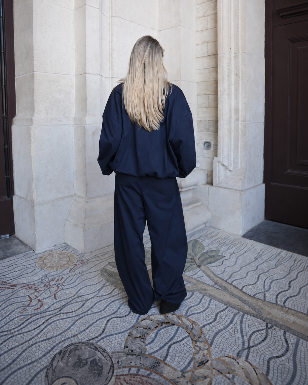 VARELLE BOMBER JACKET NAVY