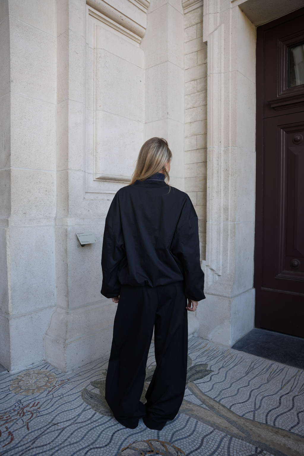 VARELLE BOMBER JACKET BLACK