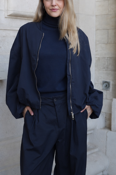 VARELLE BOMBER JACKET NAVY