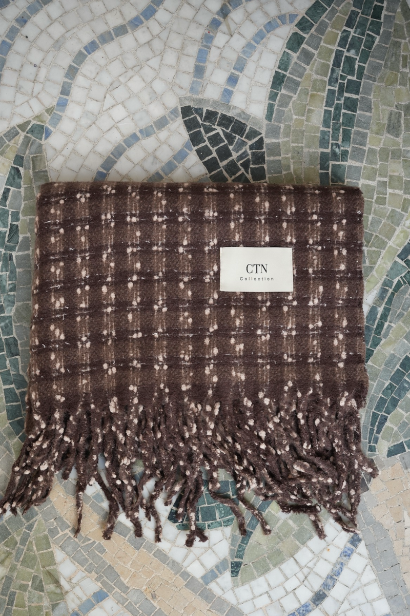 FREYA SCARF BROWN