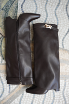 VALENNE KNEE BOOTS DARK BROWN