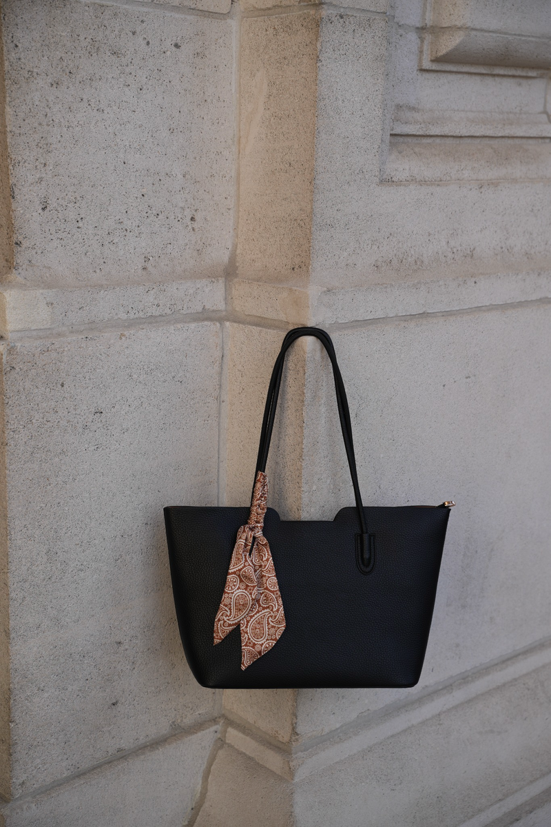 SELVARA TOTE BAG BLACK