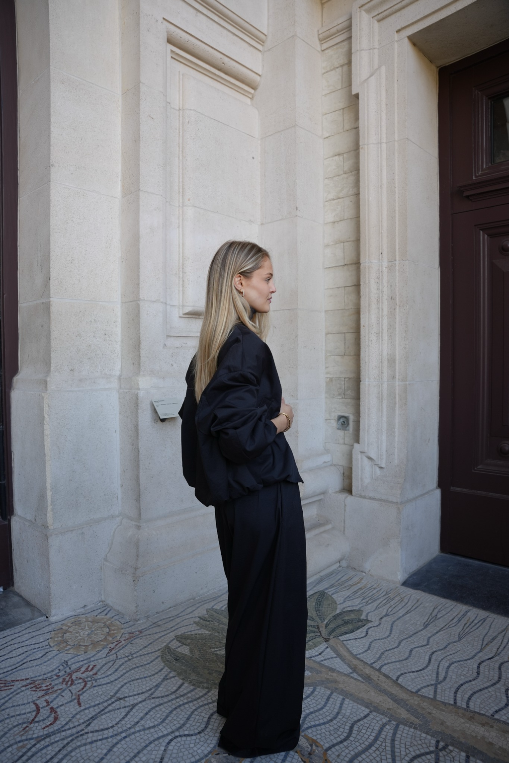 VARELLE BOMBER JACKET BLACK