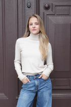 LYRA TURTLENECK KNIT BEIGE