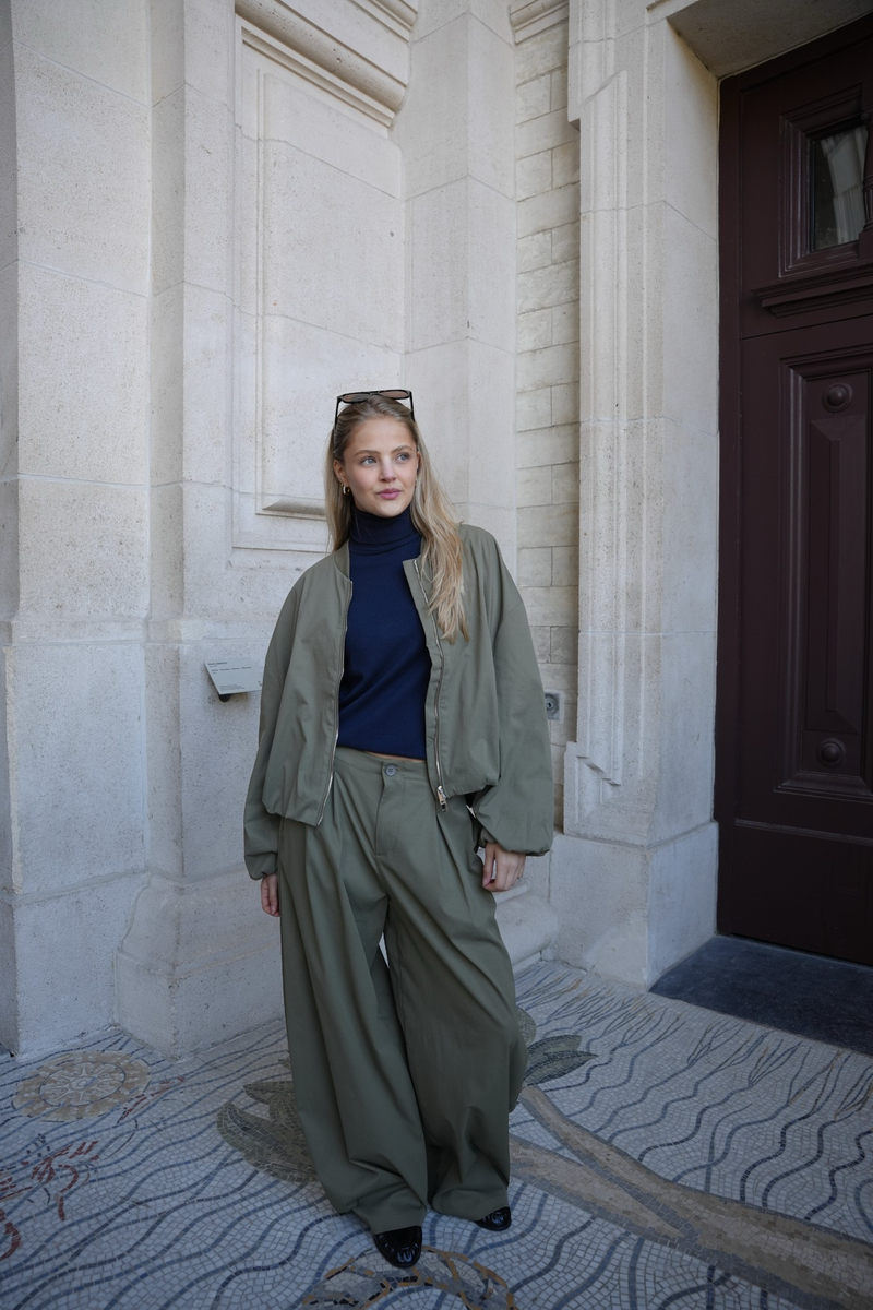 VARELLE BOMBER JACKET KHAKI
