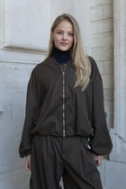 VARELLE BOMBER JACKET COFFEE