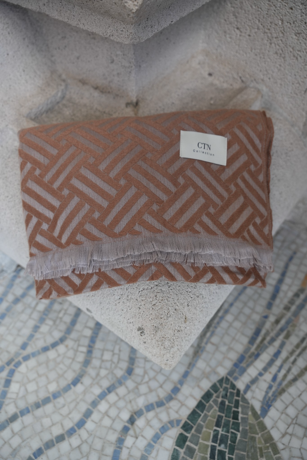 ELVARA SCARF CAMEL