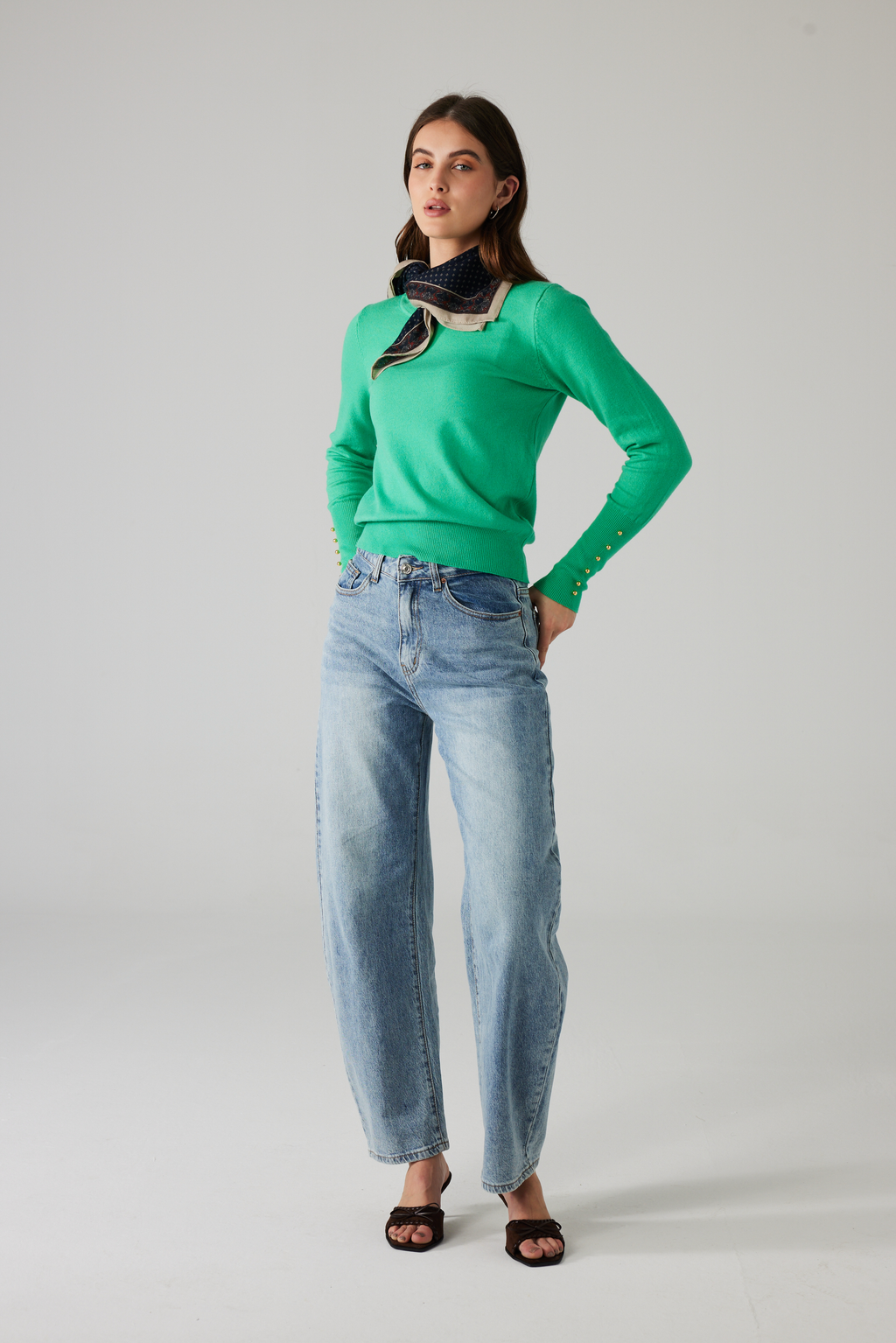 ELVIRA BALLOON JEANS LIGHT BLUE