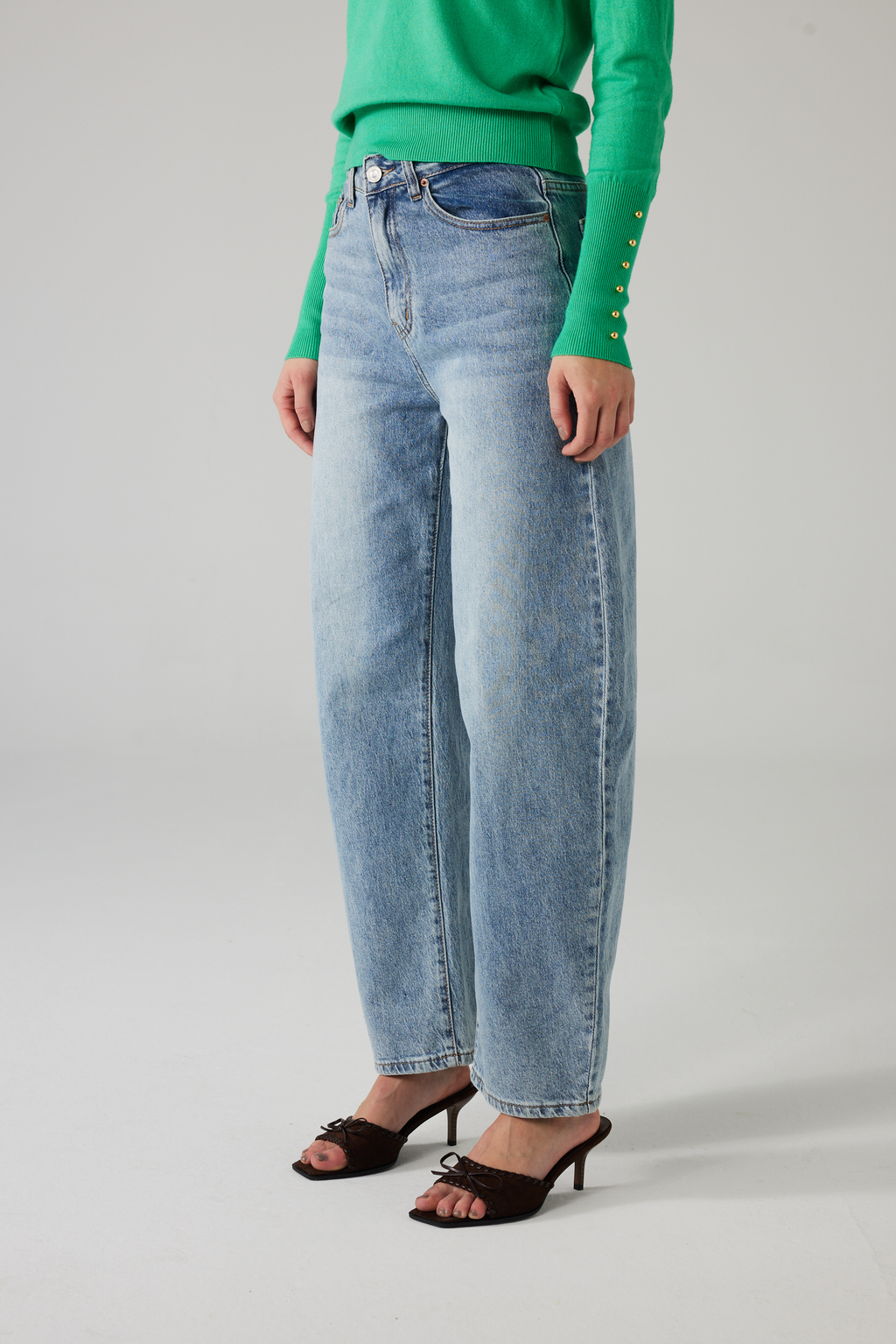 ELVIRA BALLOON JEANS LIGHT BLUE