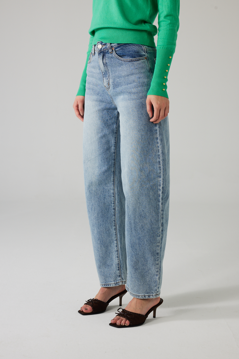 ELVIRA BALLOON JEANS LIGHT BLUE