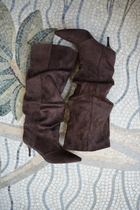 VELORA SLOUCH BOOTS BROWN
