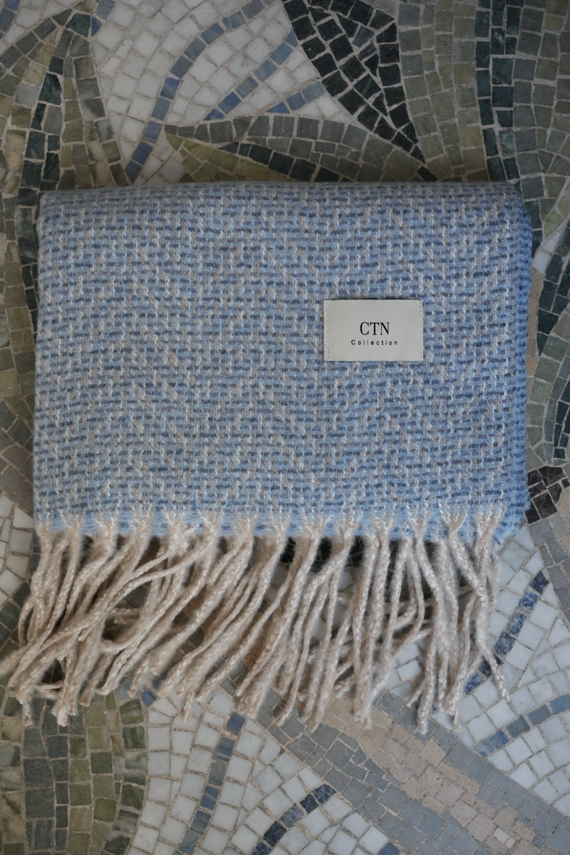 SKYE SCARF BLUE