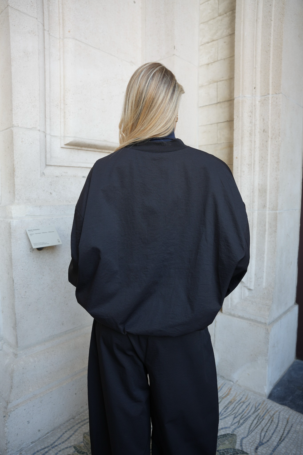 VARELLE BOMBER JACKET BLACK