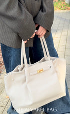 ALVAREL BAG DARK CREAM