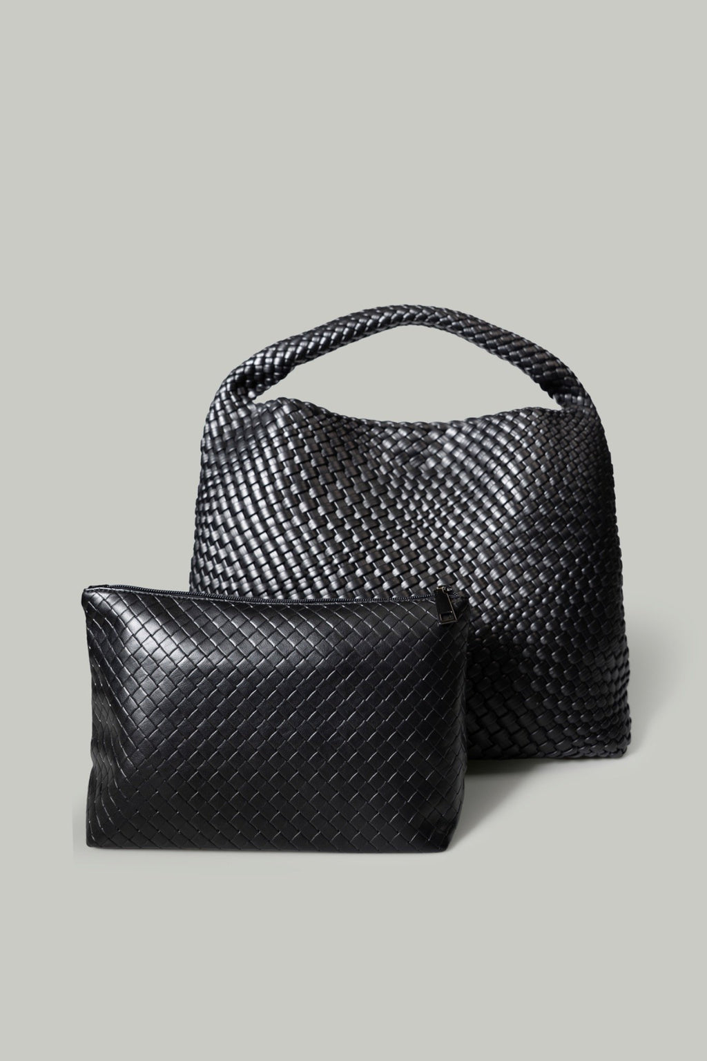 LUMA WOVEN BAG BLACK