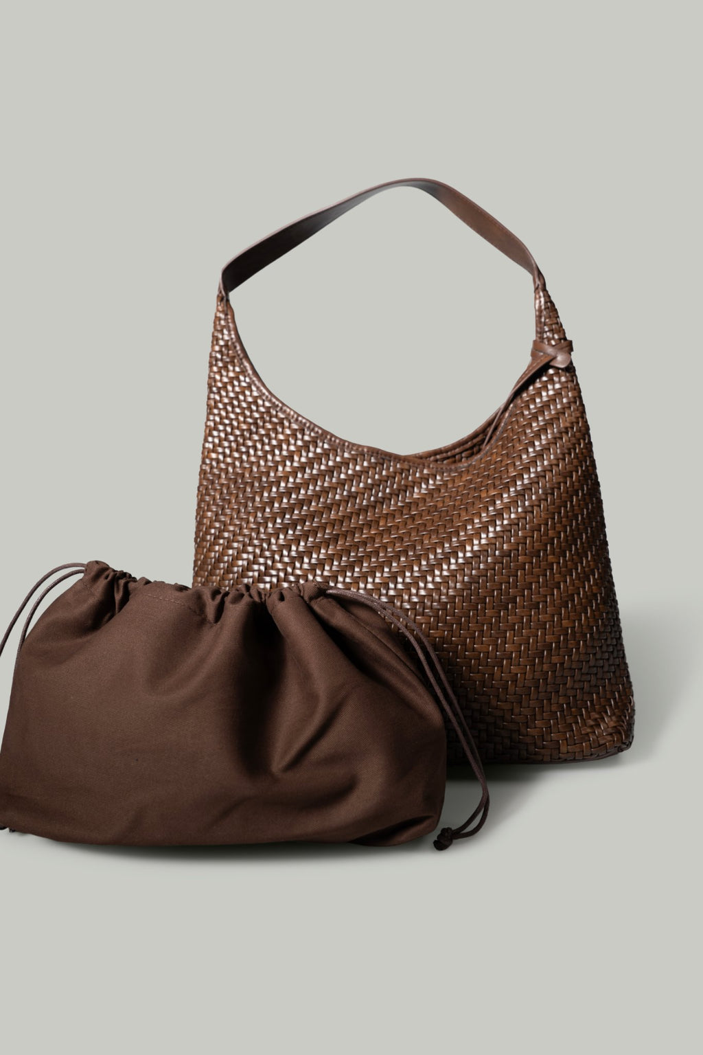 HARBOR BAG DARK BROWN