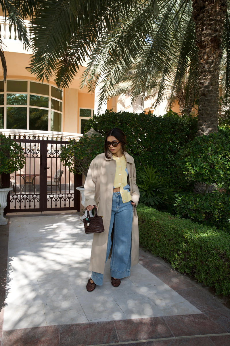 LENI WIDE LEG JEANS BLUE