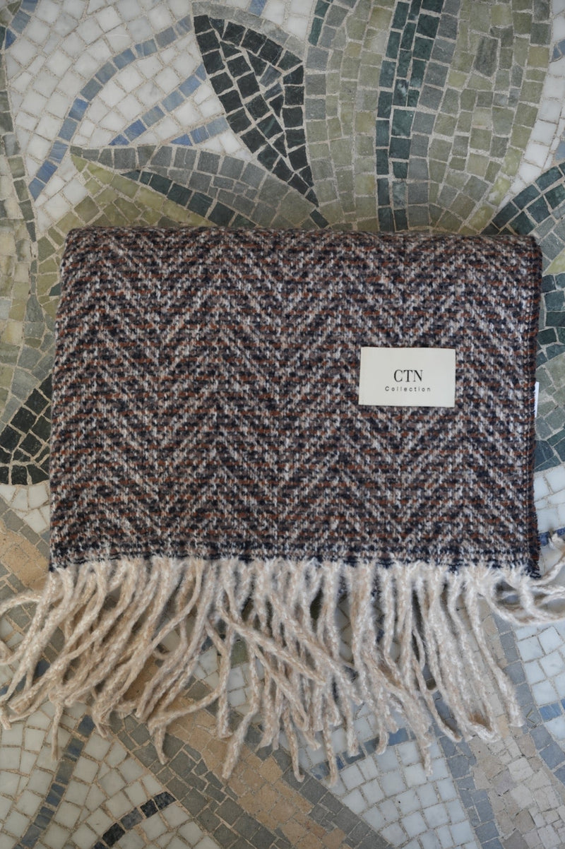 ELLA SCARF BLUE