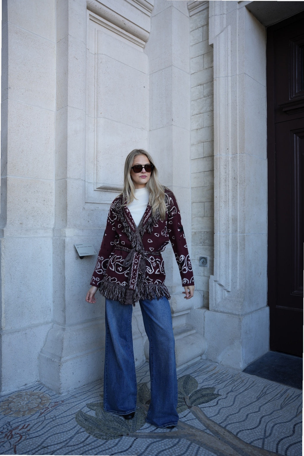 PALAZZO JEANS BLUE