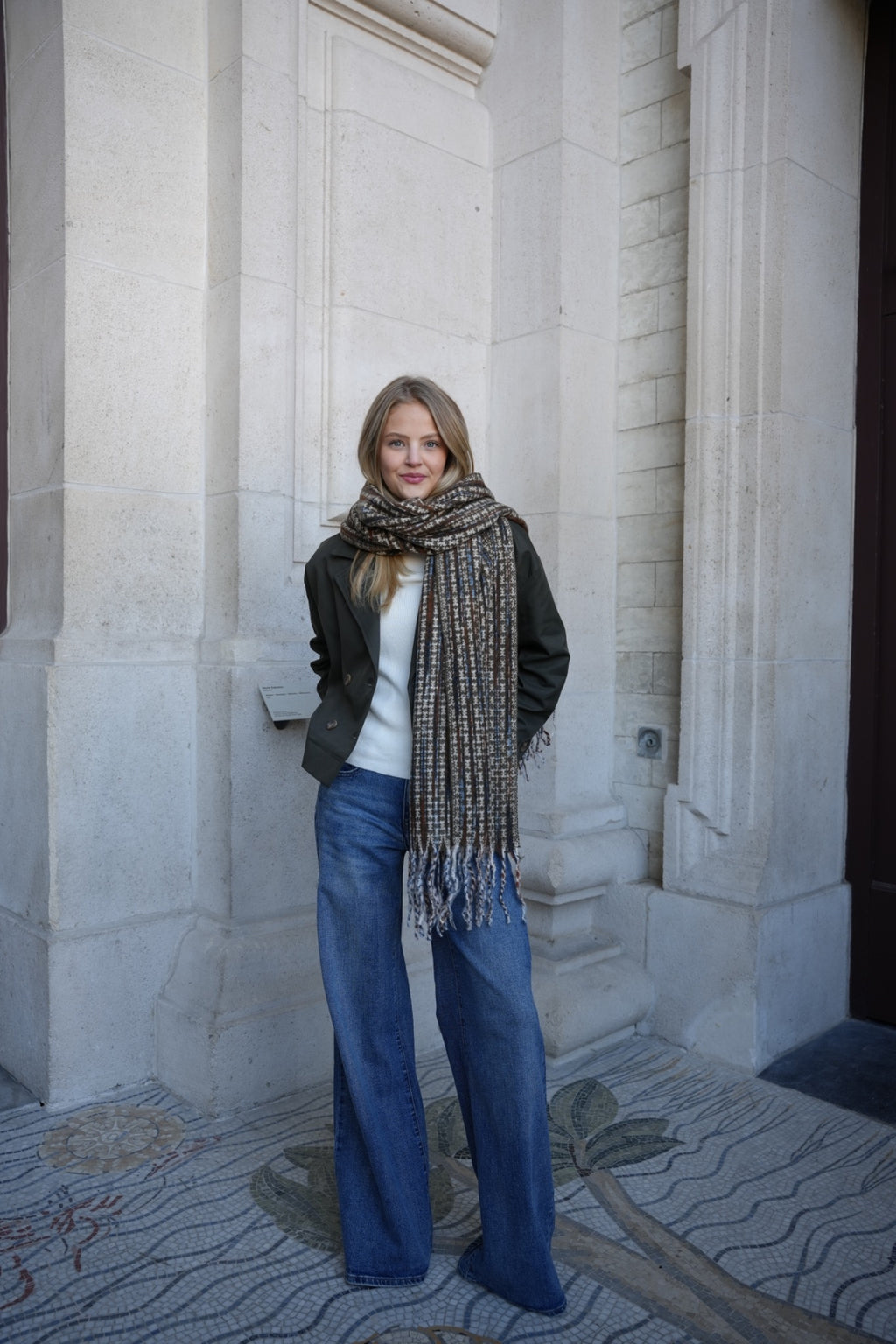 MAVERA CROPPED JACKET KHAKI
