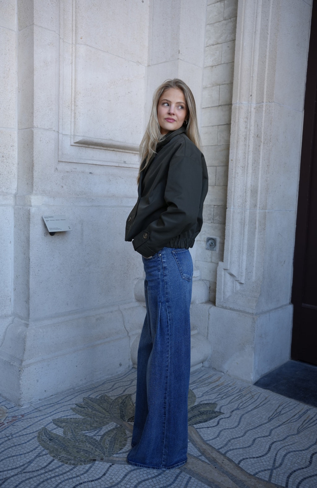 MAVERA CROPPED JACKET KHAKI